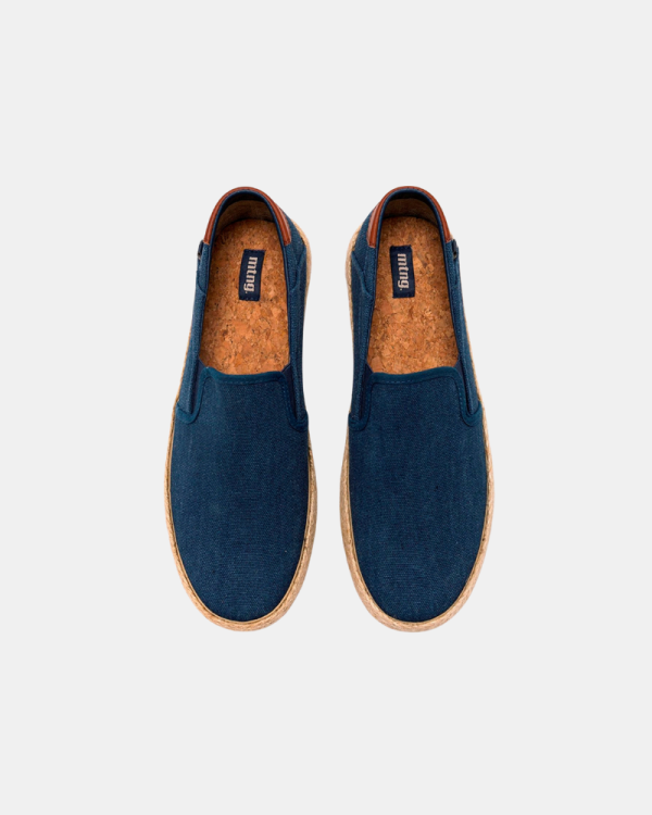 Zapatos Mocasines Alpargatas Hombre MUSTANG Azul 84862