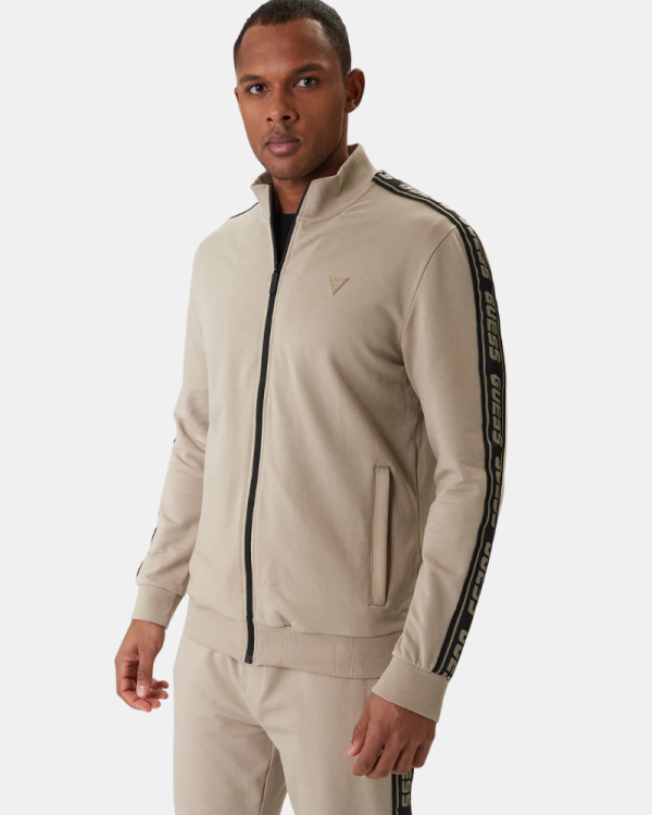 Sweatshirts de manga comprida para homem GUESS Taupe Z2YQ12 K6ZS1