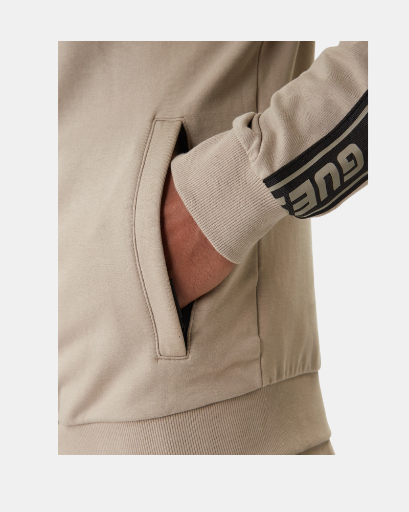 Sweatshirts de manga comprida para homem GUESS Taupe Z2YQ12 K6ZS1