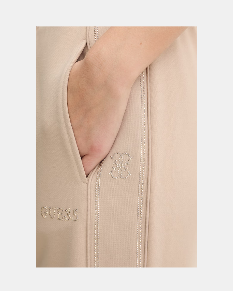 Pantalones Largos Mujer GUESS Beige V5BB23 KCX22