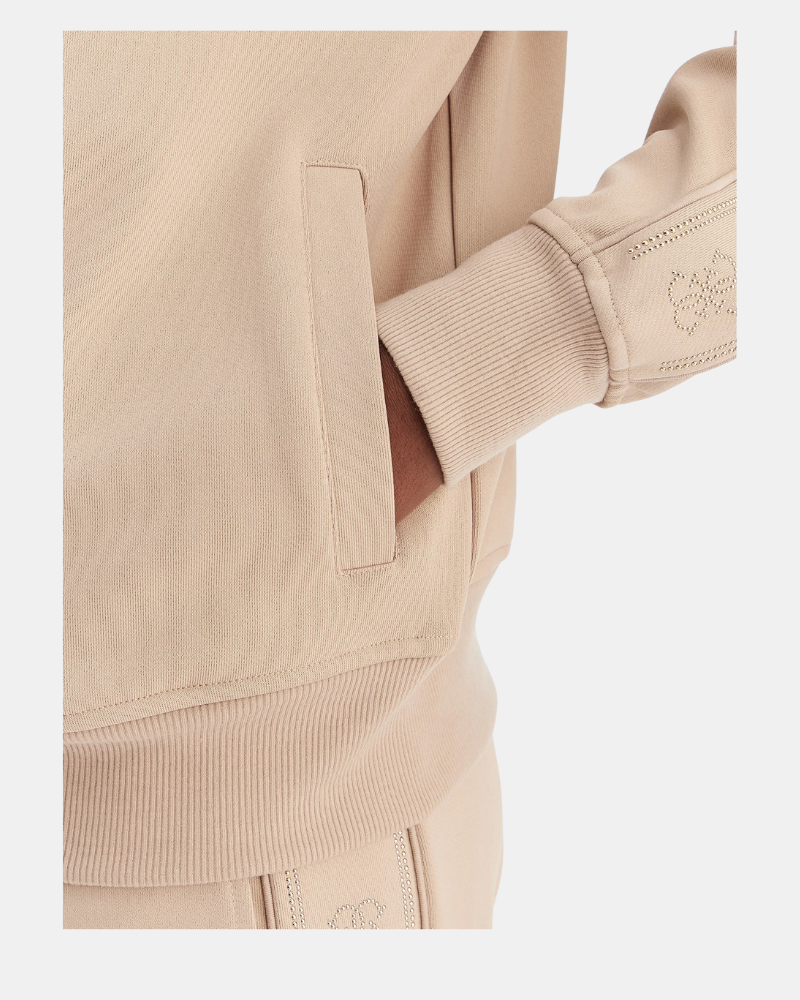 Sweatshirts de manga comprida Mulher GUESS Bege V5BQ15KCX22
