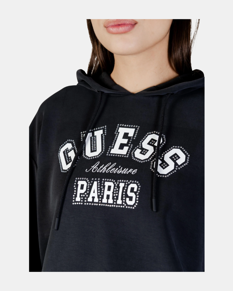 Sudaderas Manga larga Mujer GUESS Negro V6RQ02 KCAY2