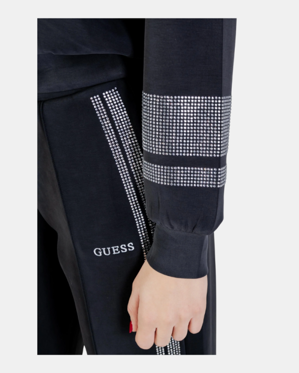Sudaderas Manga larga Mujer GUESS Negro V6RQ02 KCAY2