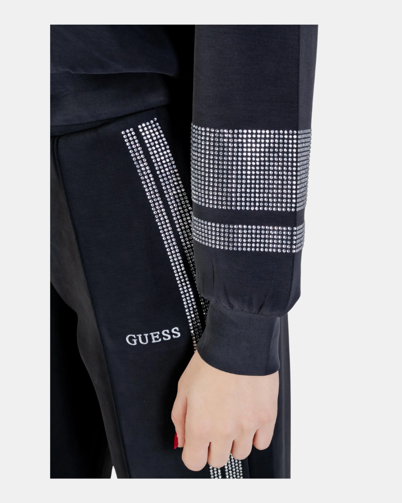 Sudaderas Manga larga Mujer GUESS Negro V6RQ02 KCAY2
