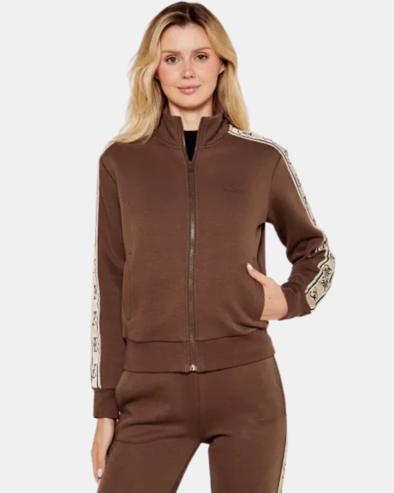 Sudaderas Manga larga Mujer GUESS Marrón V2YQ16KB3P2