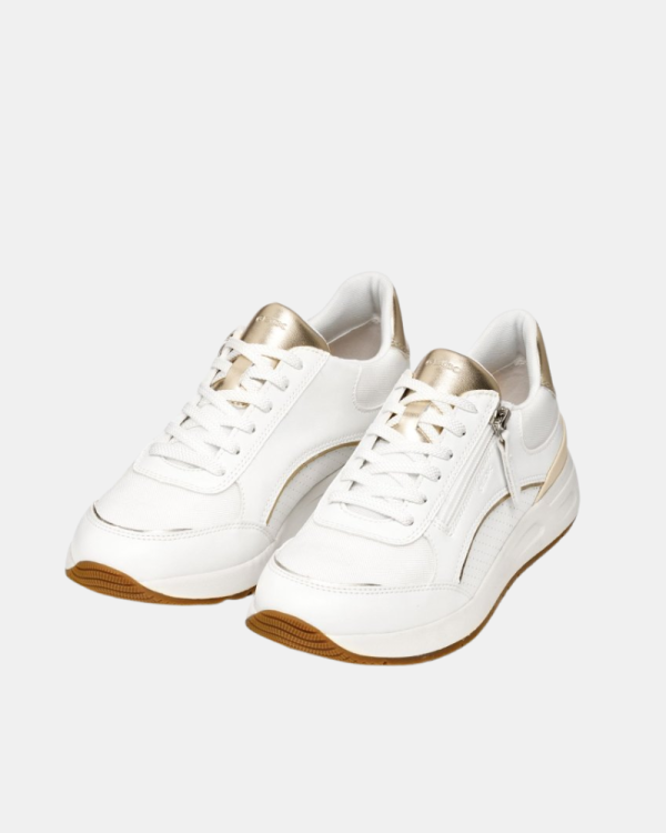 Sapatilhas Mulher GEOX Brancas D65NQB 05411