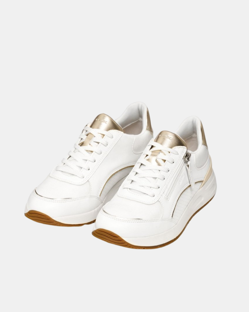 Sapatilhas Mulher GEOX Brancas D65NQB 05411