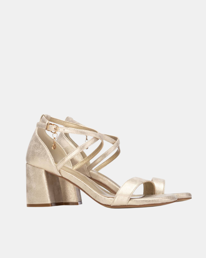 Sandalias Fiesta Mujer XTI Oro 145295