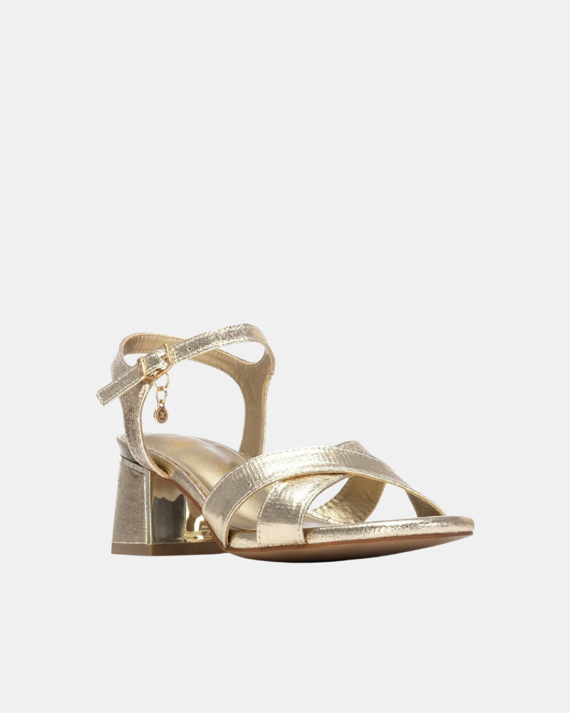Sandalias Fiesta Mujer XTI Oro 145344