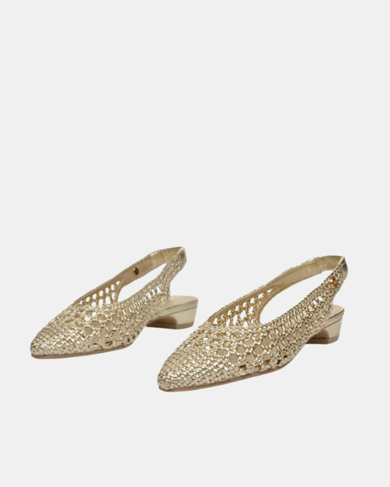 Sapatos Bailarinas Mulher XTI Ouro 145300