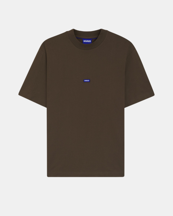 Camisetas Manga corta Hombre HUGO Marrón 50509991 NIEROS