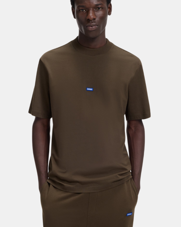 Camisetas Manga corta Hombre HUGO Marrón 50509991 NIEROS
