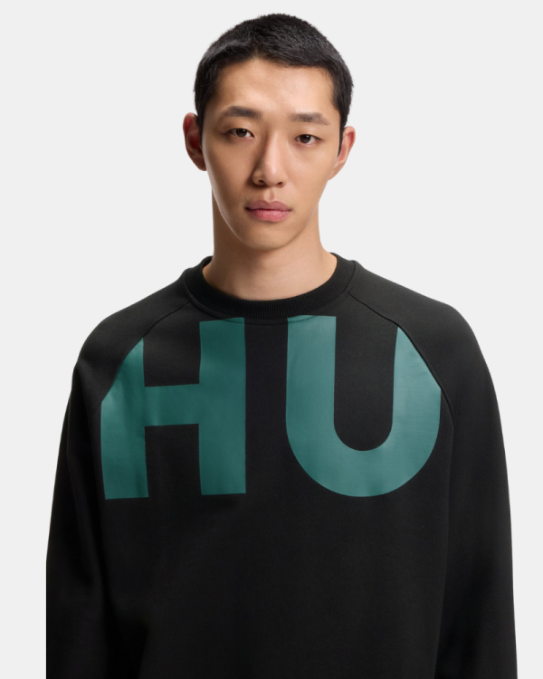 Sudaderas Manga larga Hombre HUGO Negro 50552496 NALFCREW