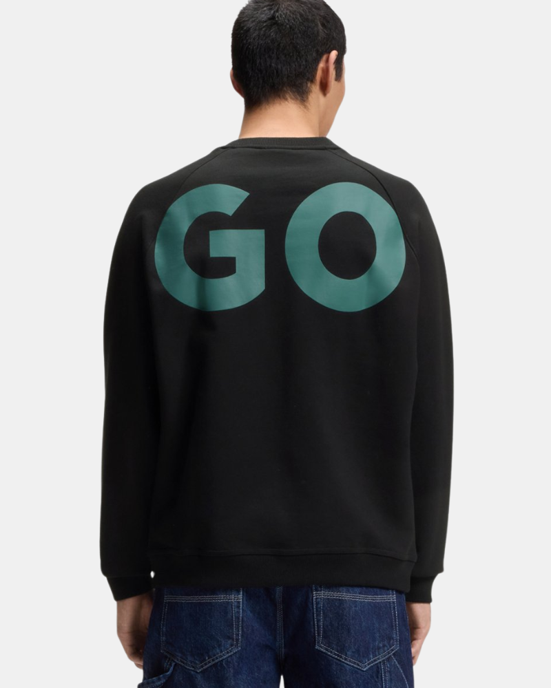 Sudaderas Manga larga Hombre HUGO Negro 50552496 NALFCREW