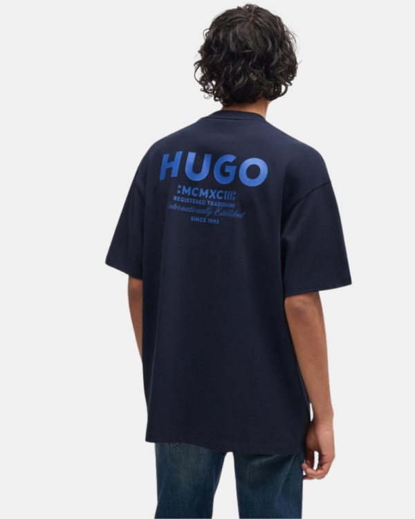 Camisetas Manga corta Hombre HUGO Azul 50509776 NALONO