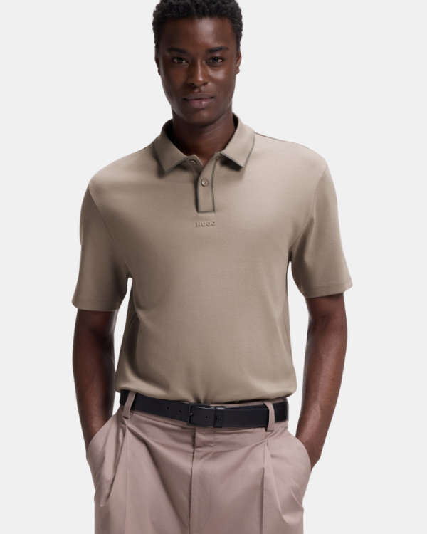 Camisetas Manga corta Hombre HUGO Marrón 50553045 DALUMO