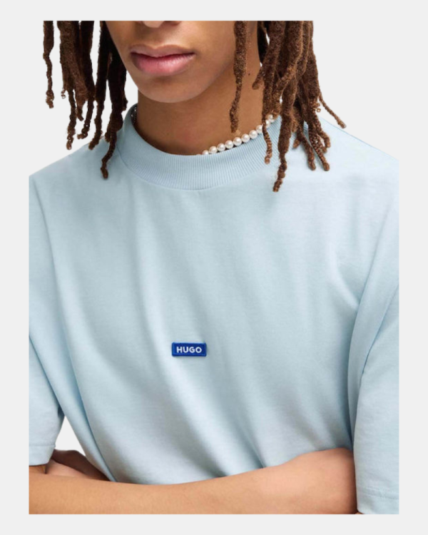 Camisetas Manga corta Hombre HUGO Azul 50509991 NIEROS