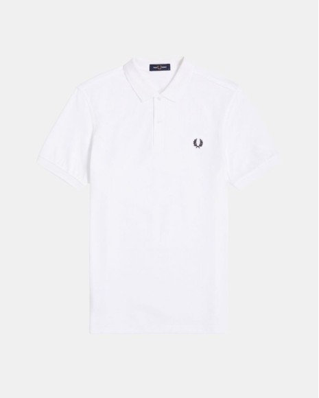  Camisetas Polos Hombre FRED PERRY Blanco M6000