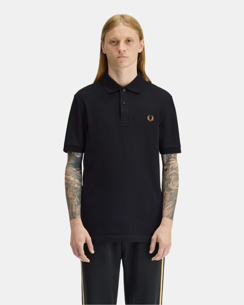  Camisetas Polos Hombre FRED PERRY Negro M6000