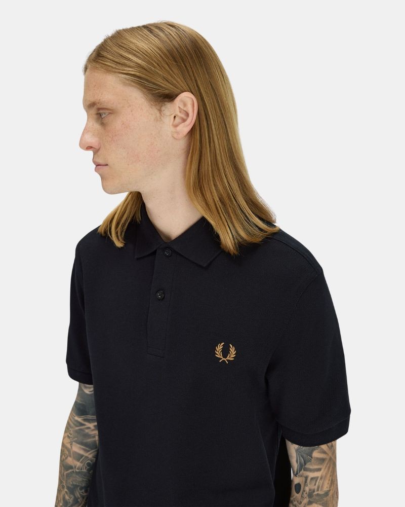  Camisetas Polos Hombre FRED PERRY Negro M6000
