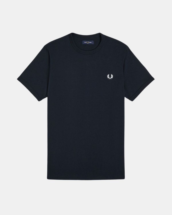  Camisetas Manga corta Hombre FRED PERRY Azul M3519