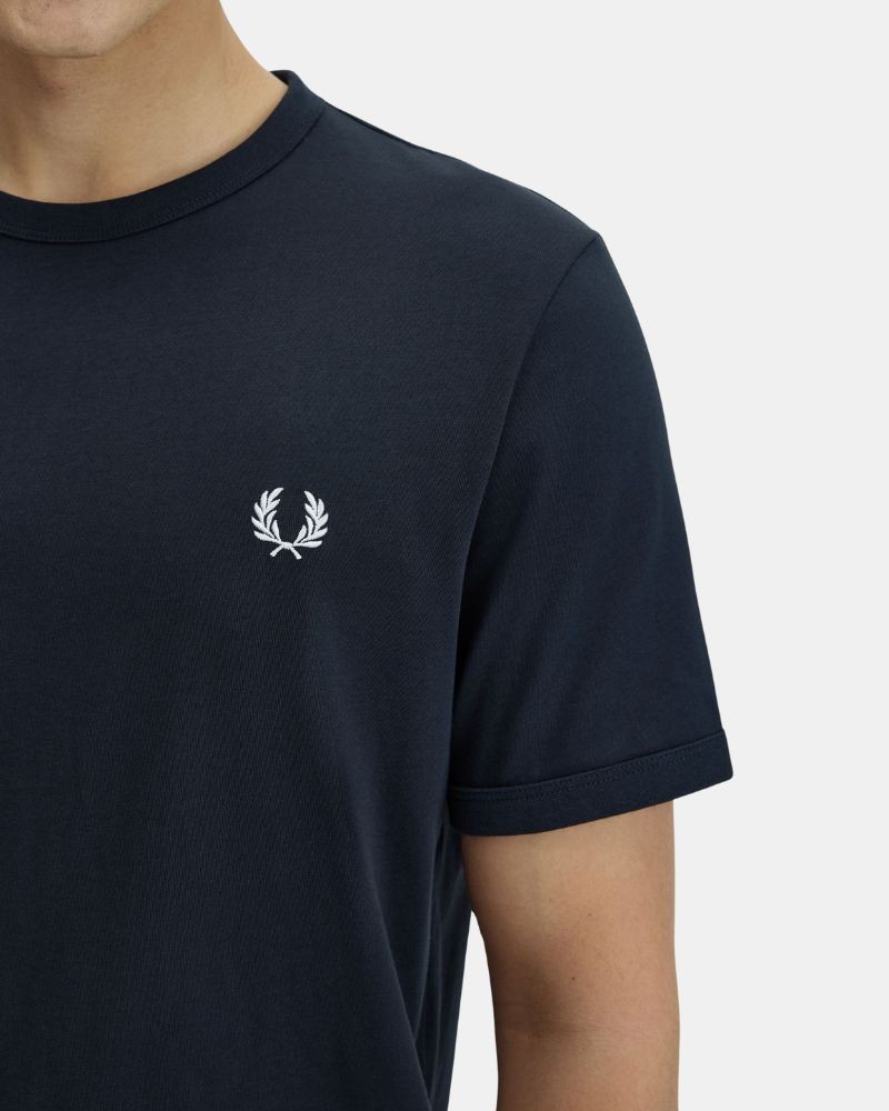  Camisetas Manga corta Hombre FRED PERRY Azul M3519
