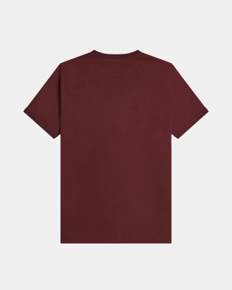 Camisetas Manga corta Hombre FRED PERRY Burdeos M3519