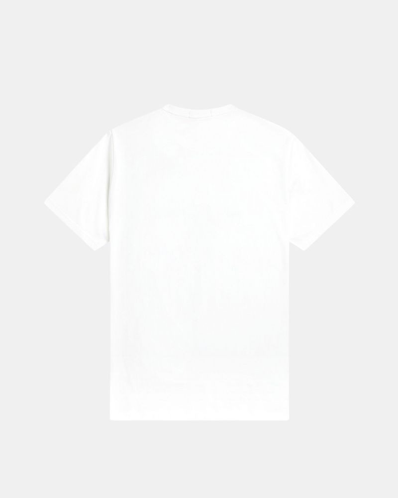 Camisetas Manga curta Homem FRED PERRY Branco M4580