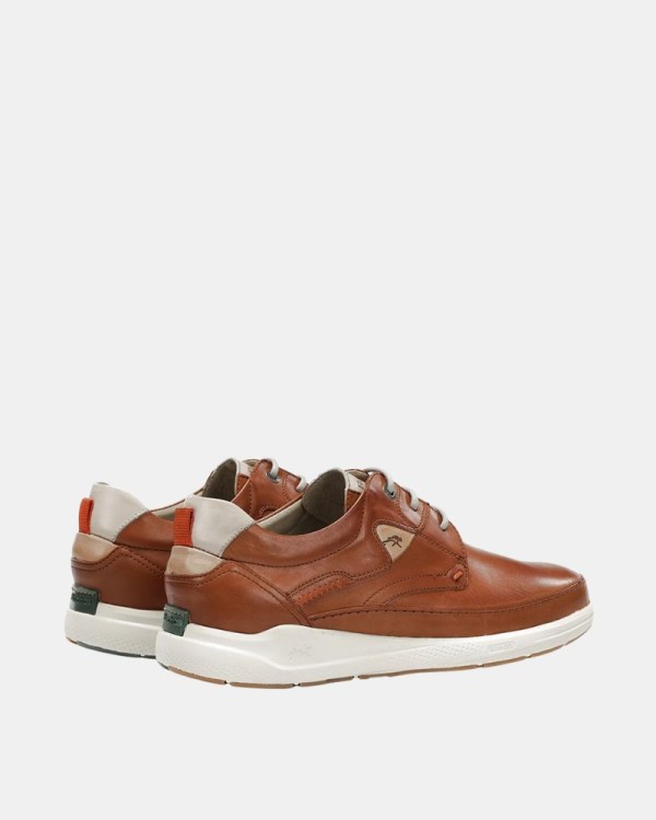 Sapatos Baixos Homem FLUCHOS Castanhos F2443