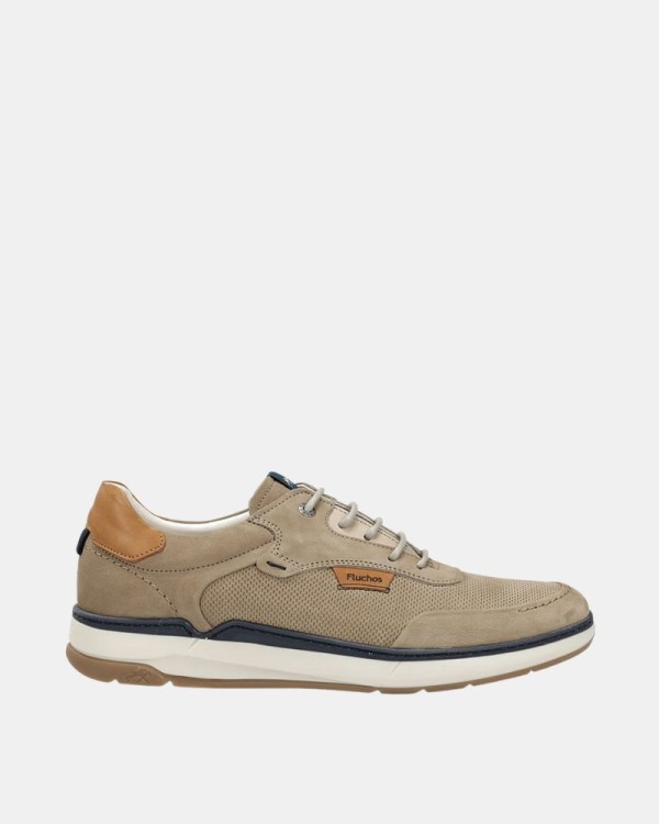 Sapatos Rasos para Homem FLUCHOS Bege F2210