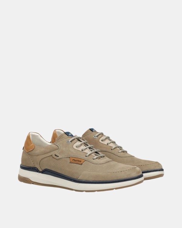 Sapatos Rasos para Homem FLUCHOS Bege F2210