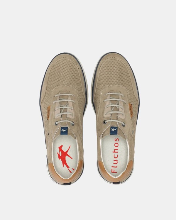 Sapatos Rasos para Homem FLUCHOS Bege F2210