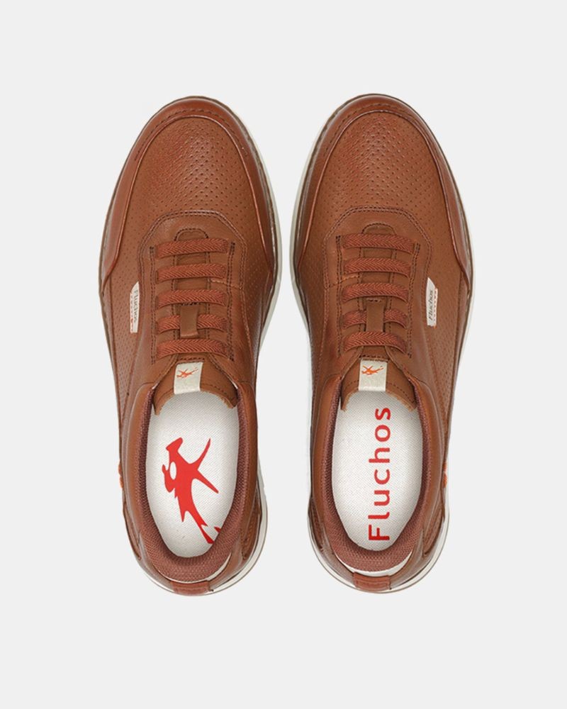 Sapatos baixos para homem FLUCHOS Castanho F2358