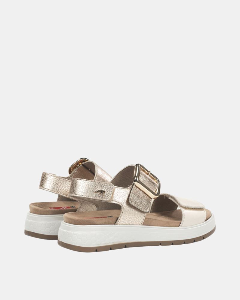 Sandálias Abertas Mulher FLUCHOS Ouro F2166