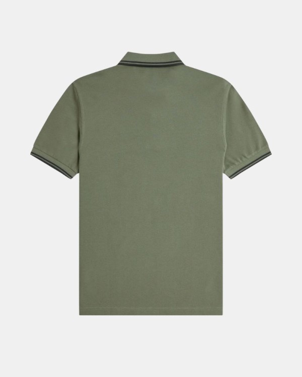 Camisetas Polo Homem FRED PERRY Verde M3600