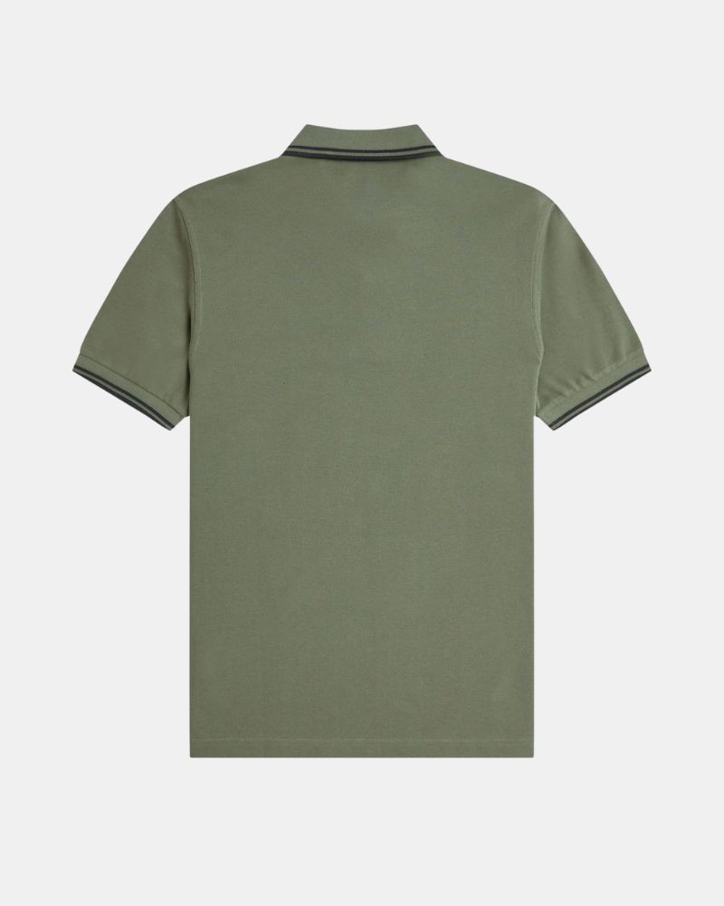 Camisetas Polo Homem FRED PERRY Verde M3600