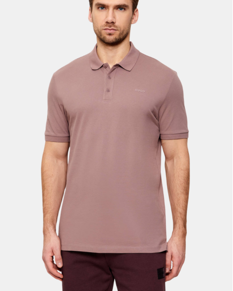 Camisetas Manga corta Hombre HUGO Marrón 50466182 DONOS222