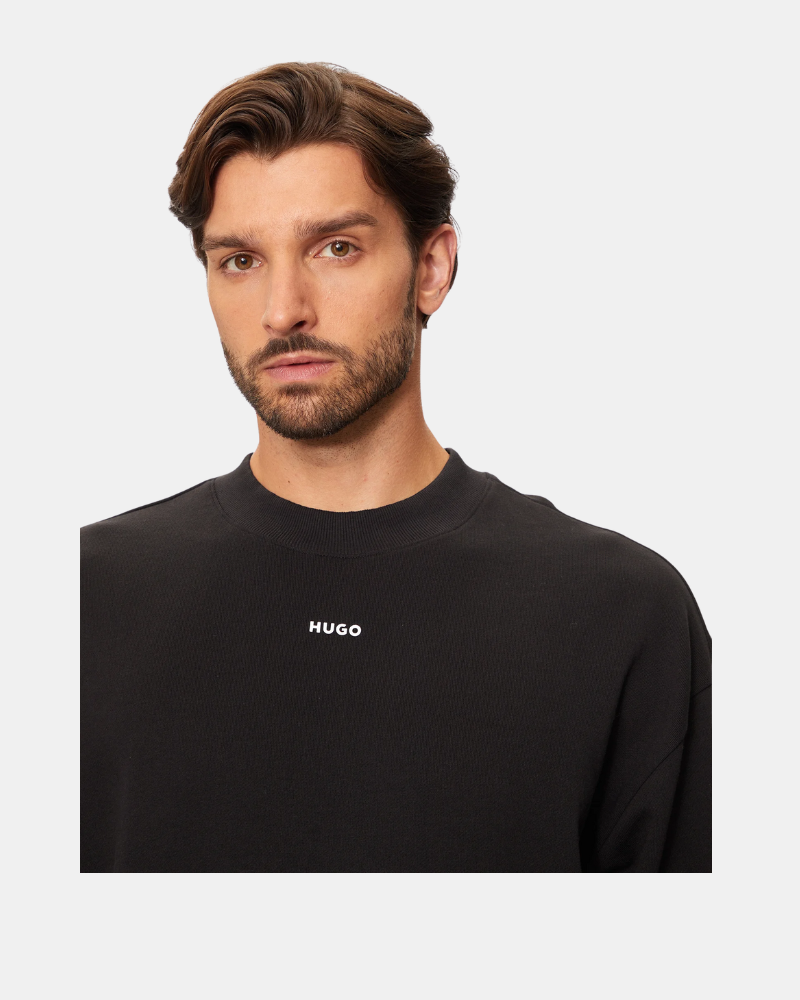 Sudaderas Manga larga Hombre HUGO Negro 50525892 DAPOCREW
