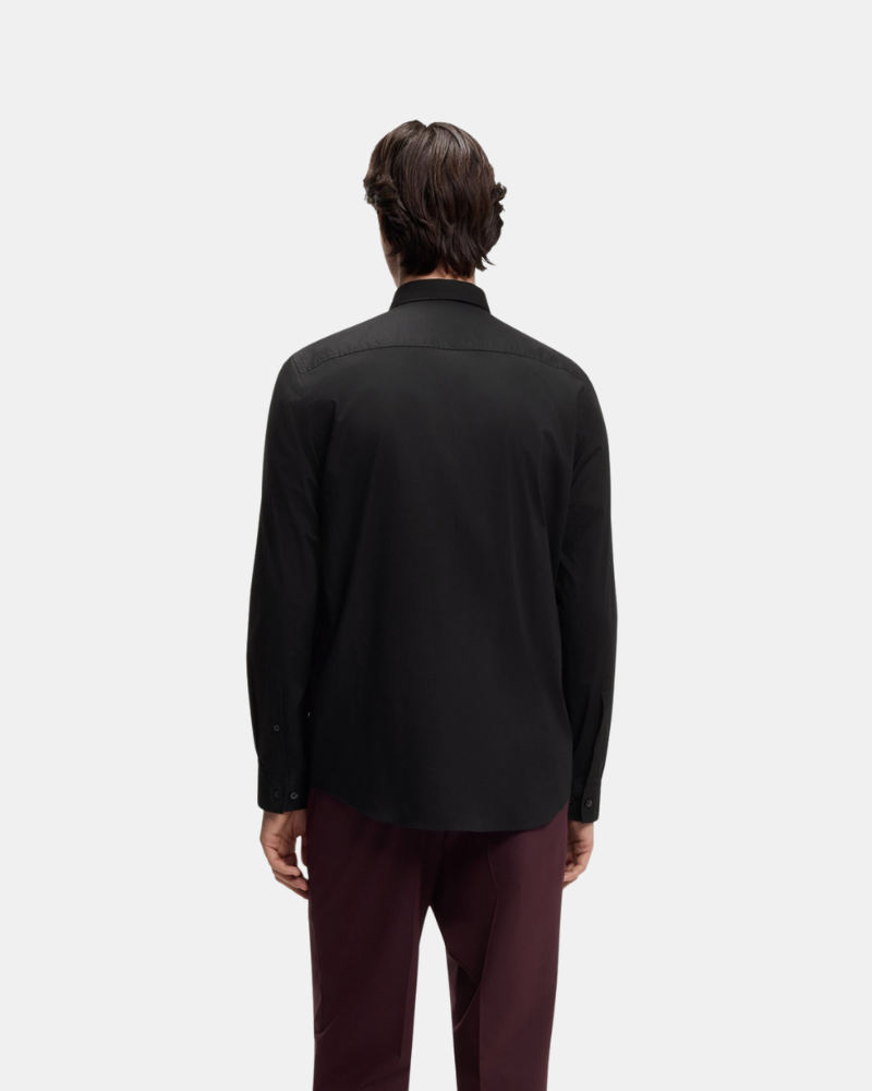 Camisas Manga larga Hombre HUGO Negro 50555786 EMERO