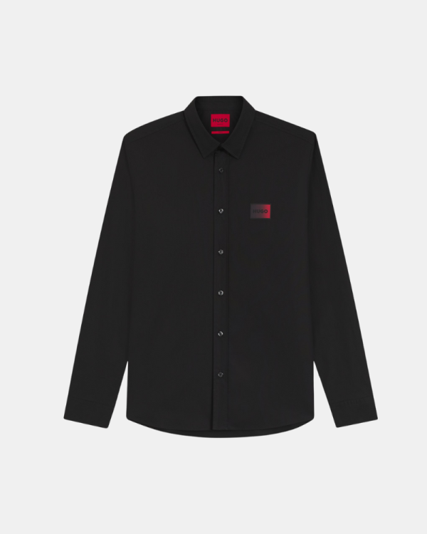Camisas Manga larga Hombre HUGO Negro 50555786 EMERO