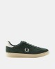Sapatilhas Baixas Homem FRED PERRY Verde B1317 SPENCER Camurça