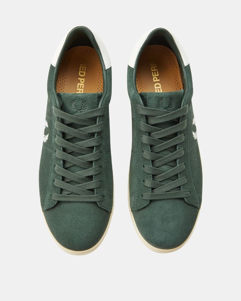 Zapatillas Bajas Hombre FRED PERRY Verde B1317 SPENCER SUEDE