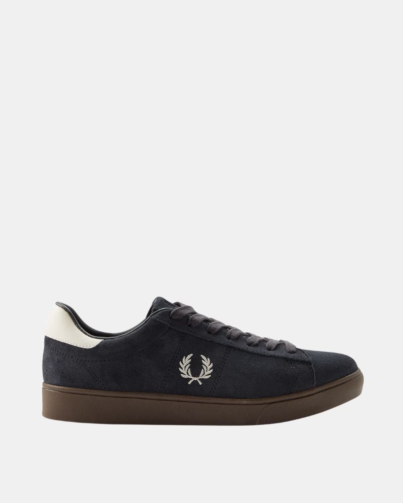 Ténis Baixos Homem FRED PERRY Cinzento B1317 SPENCER Camurça