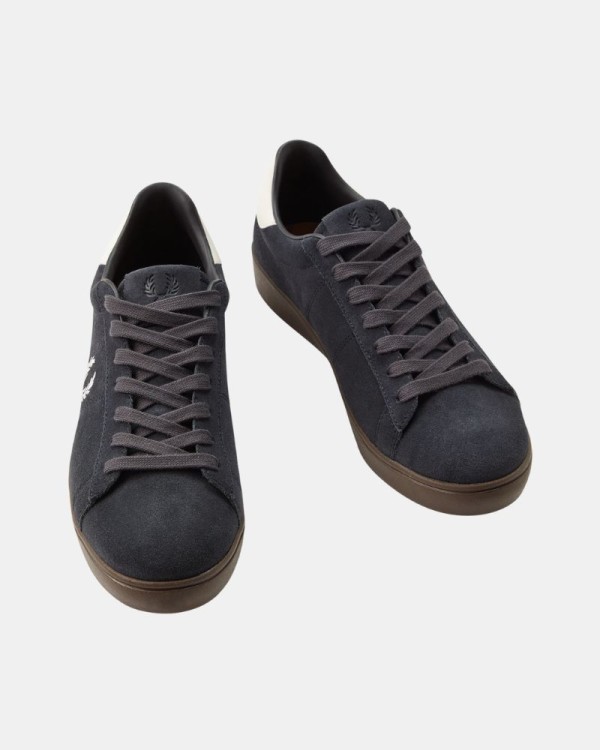 Ténis Baixos Homem FRED PERRY Cinzento B1317 SPENCER Camurça