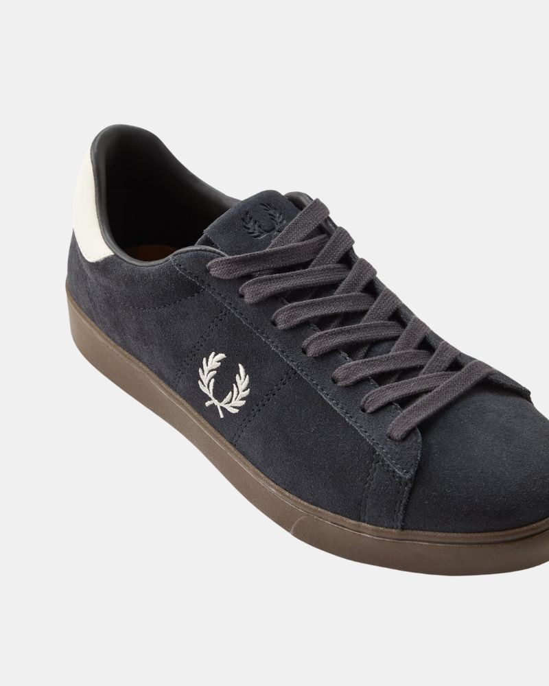 Ténis Baixos Homem FRED PERRY Cinzento B1317 SPENCER Camurça