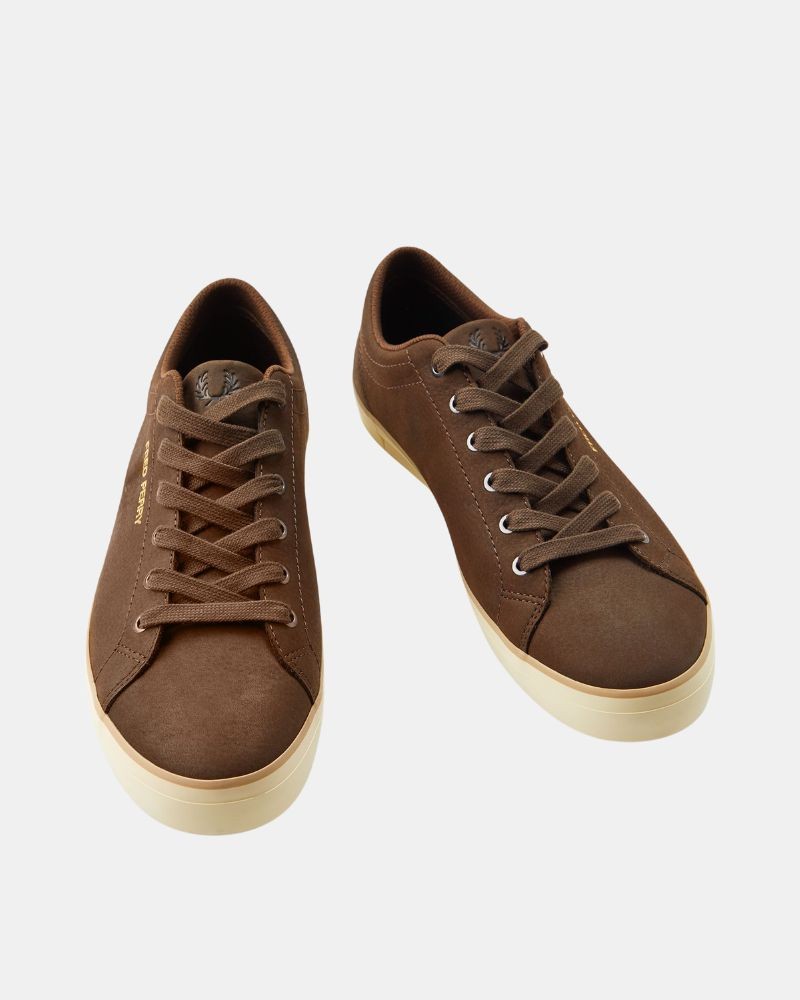 Zapatillas Bajas Hombre FRED PERRY Marrón B1330 BASELINE TUMBLED