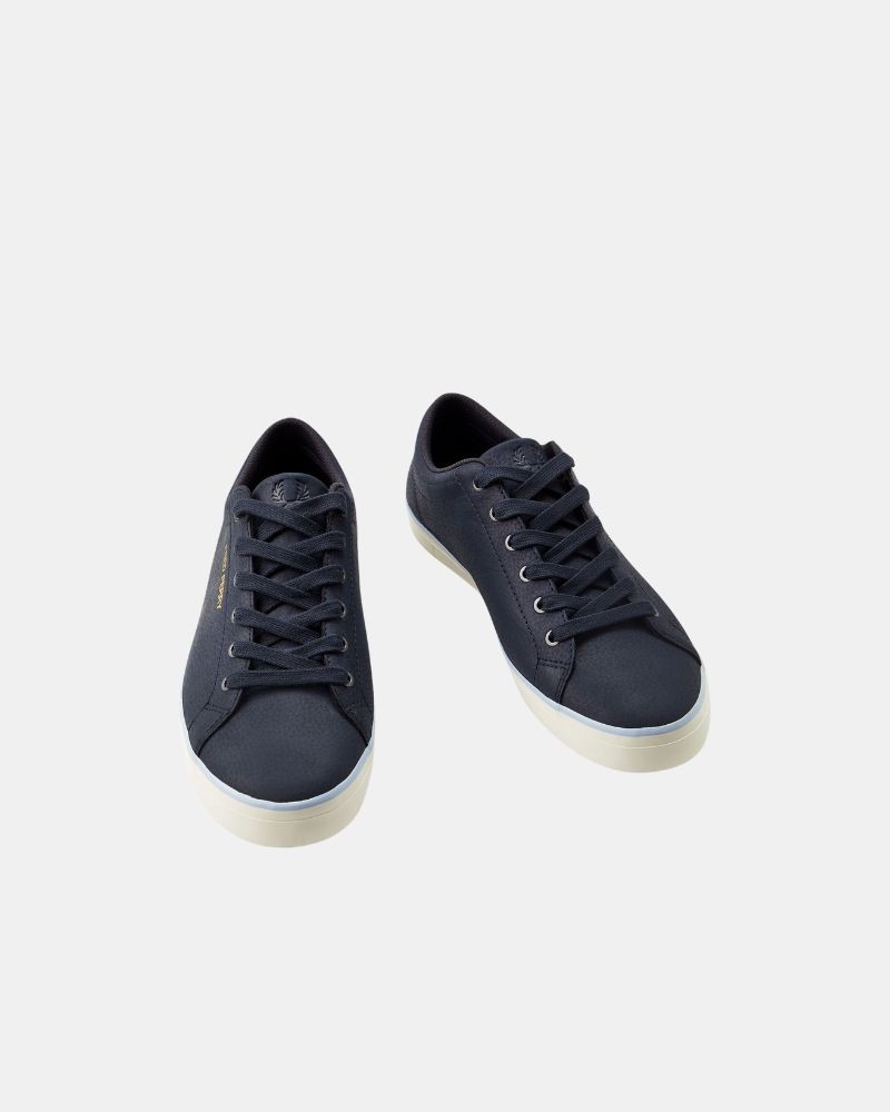 Sapatilhas Baixas para Homem FRED PERRY Azul B1330 BASELINE TUMBLED