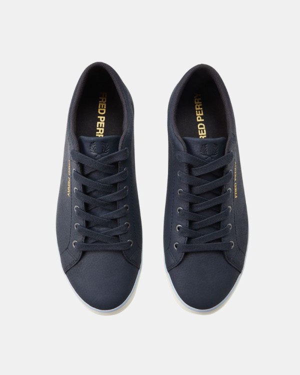 Sapatilhas Baixas para Homem FRED PERRY Azul B1330 BASELINE TUMBLED