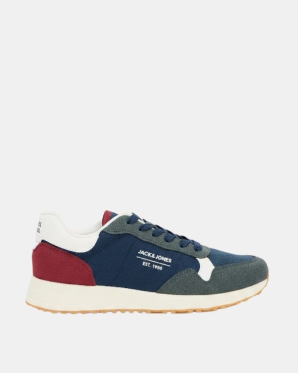 Ténis de corte baixo Homem JACK AND JONES Azul 12280574 BEECH