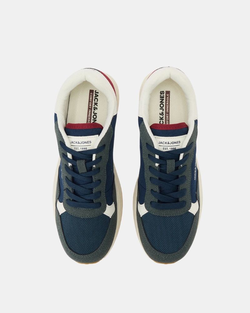 Ténis de corte baixo Homem JACK AND JONES Azul 12280574 BEECH
